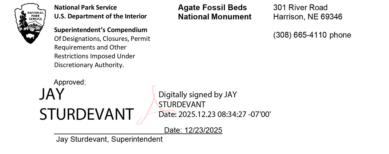 The header of a document titled "Superintendent's Compendium" is digitally signed.