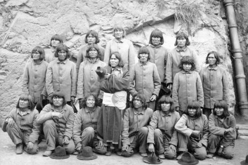 Hopi prisoners on Alcatraz