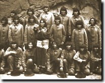 Hopi prisoners on Alcatraz, 1895