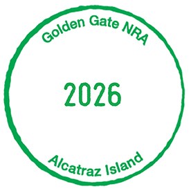 Alcatraz Passport Stamp for 2026