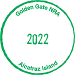 GOGA alcatraz island Passport Digital Cancellation 2022