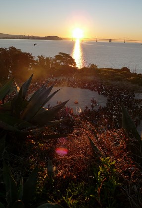 Sunrise on Alcatraz Sunrise on Alcatraz