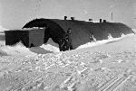 Courtesy of Walter Andersen - Hut 32, Attu Island, Alaska. PeeWee Welch and Andy Andersen