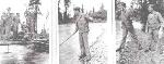 Group fishing C. John Maloney, R. Dan Mizell, and J. W. Davis
