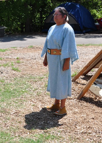 Traditional Cheyenne dress.