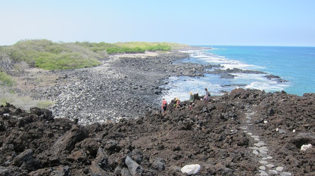 Stepping Stone Trail to Kalaemano