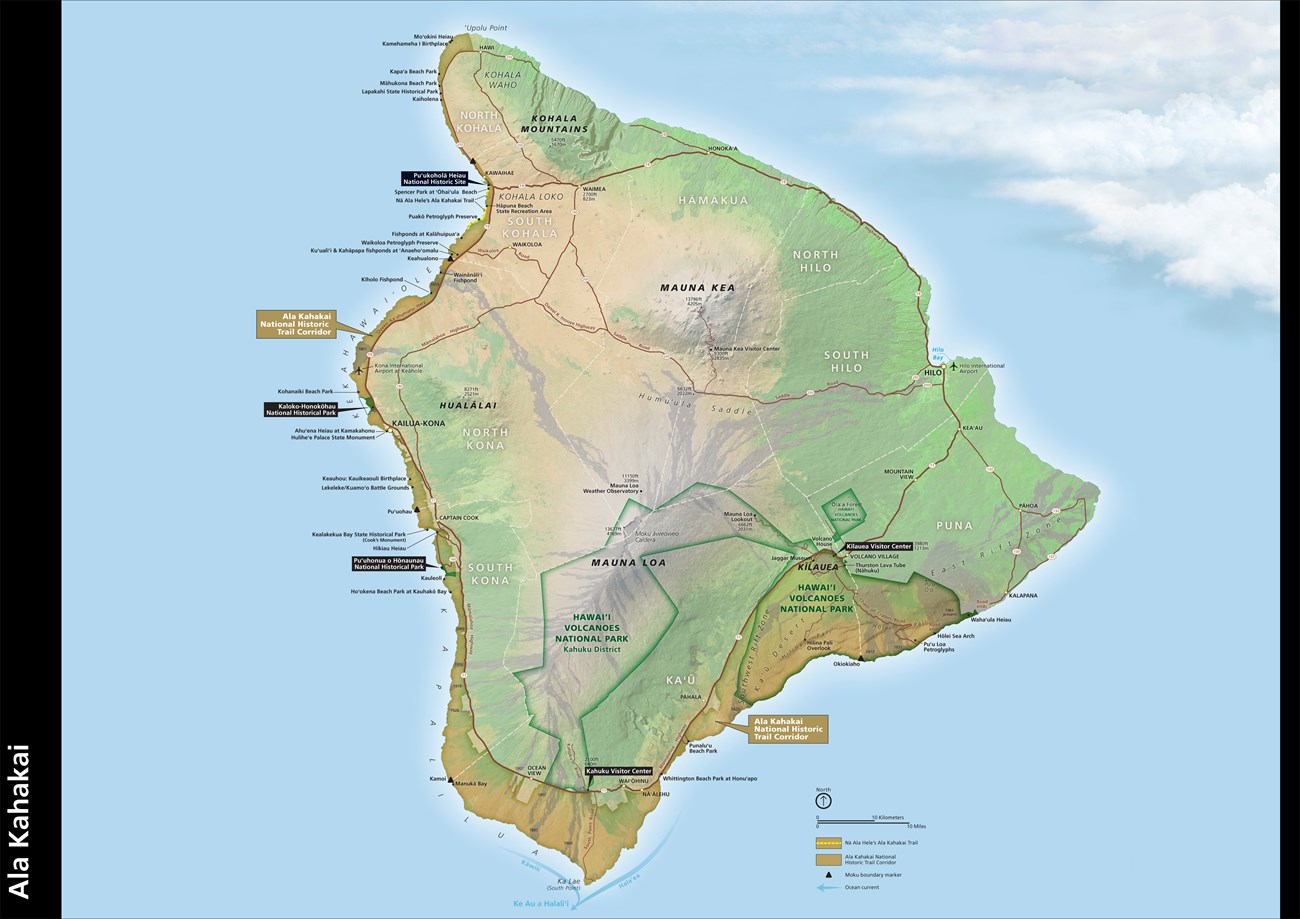 Ala Kahakai NHT Corridor Map