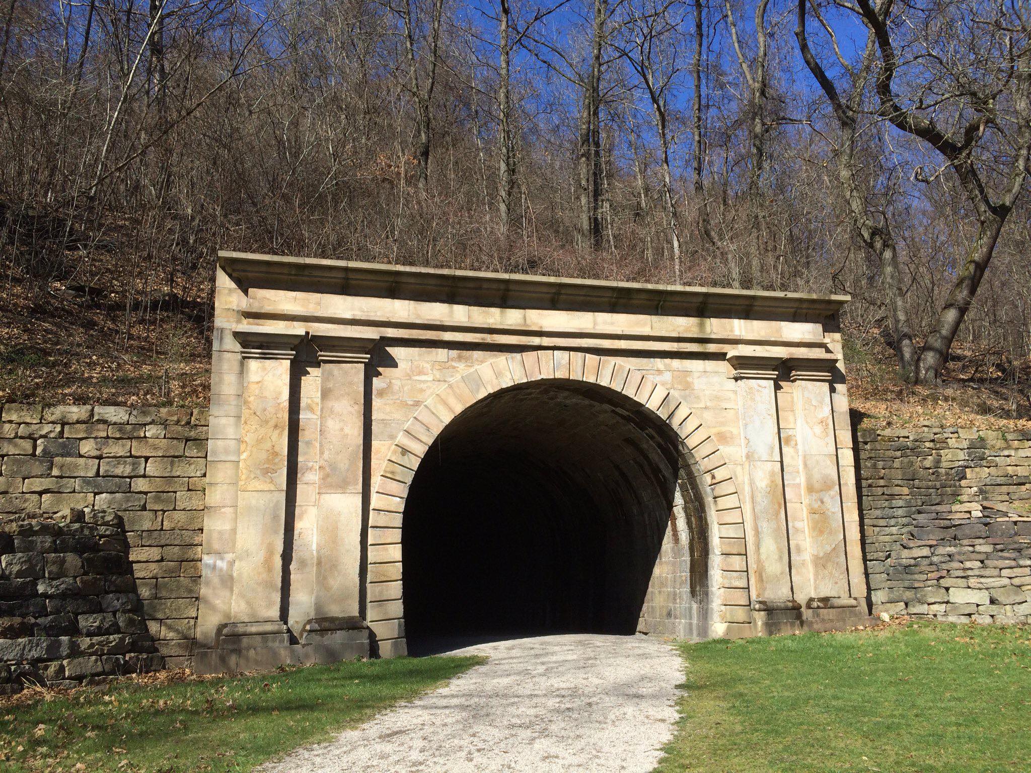 Staple Bend Tunnel A railroad tunnel
