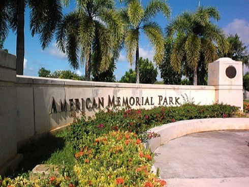 American Memorial Park Mall Entrance