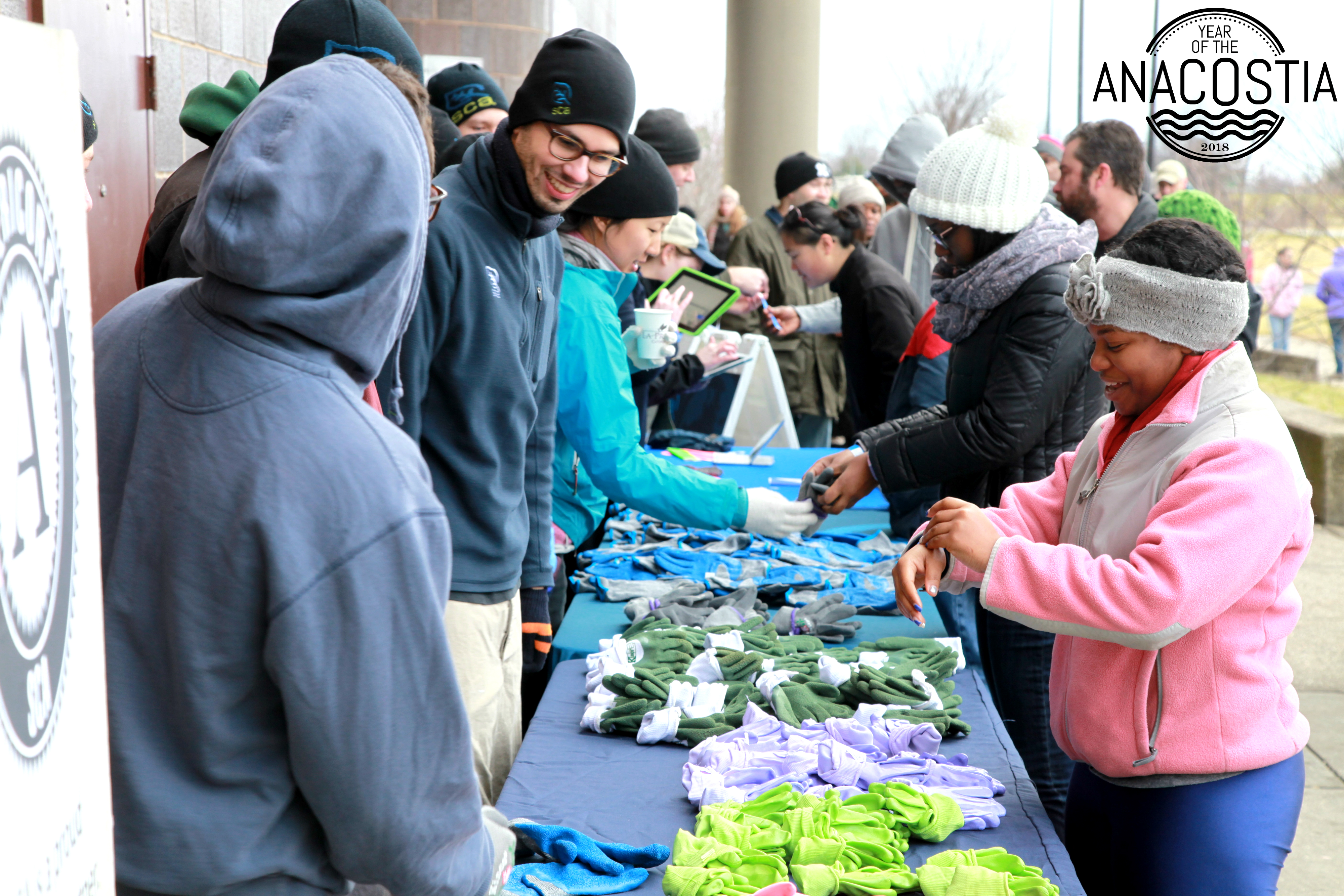 2015 MLK Day of Service in Anacostia Park