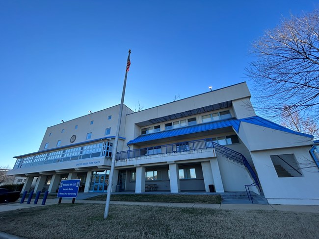 Park Police Building in Anacostia Park