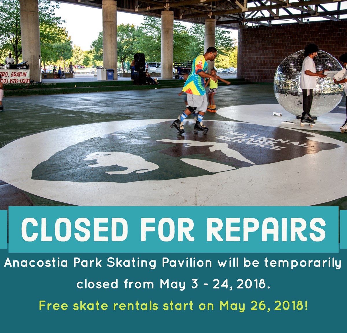 Skating Pavilion Temporary Closure Skating Pavilion Temporary Closure