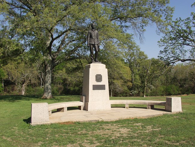 Conneticut Monument watching over section J and K
