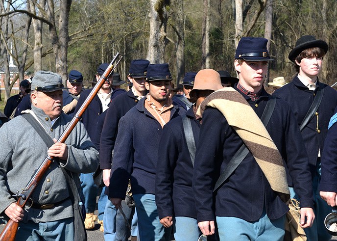 HIAP participants at Living History Weekend HIAP participants at Living History Weekend