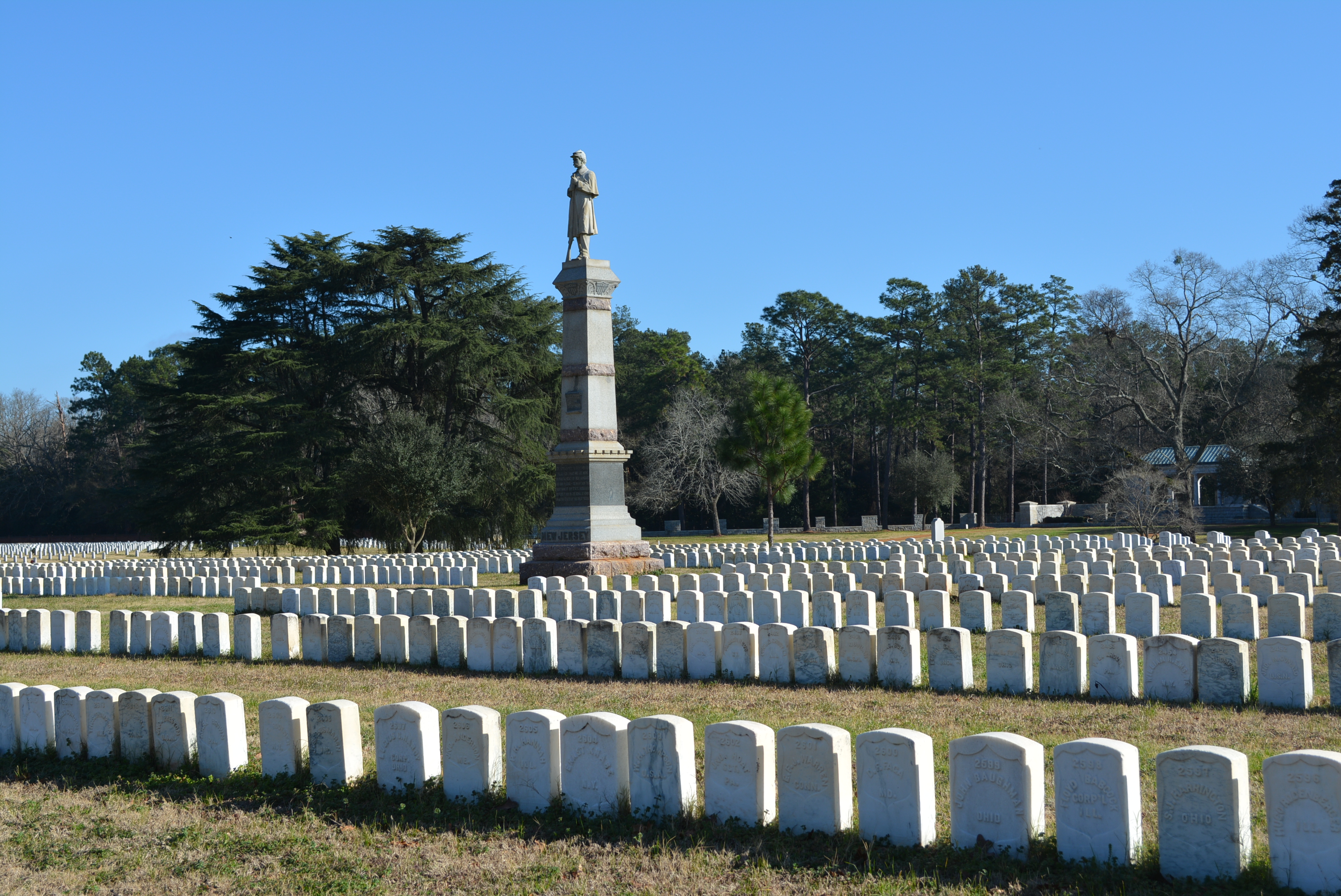 New Jersey Monument in Andersonville National Cemetery