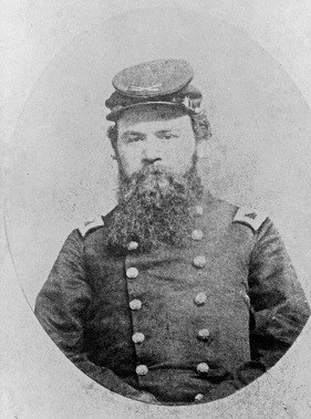 Robert Johnson in his Union uniform