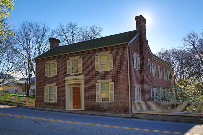 Homestead photo in winter