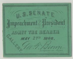 Green impeachment ticket