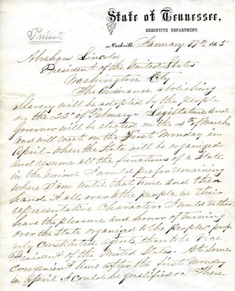 Lincoln letter