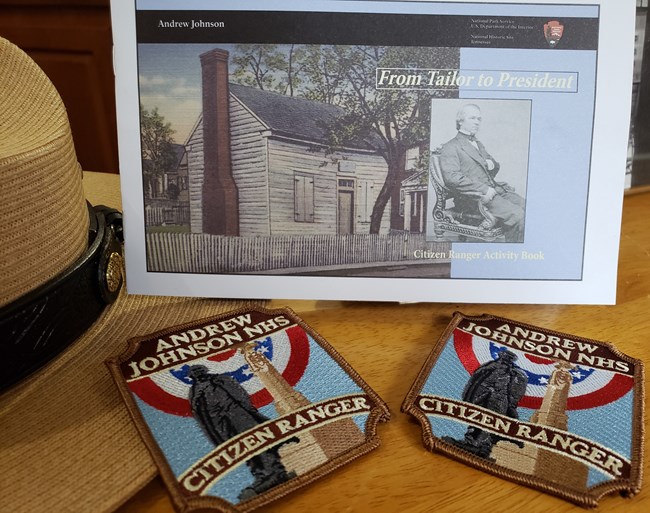 Citizen Ranger booklet with patches