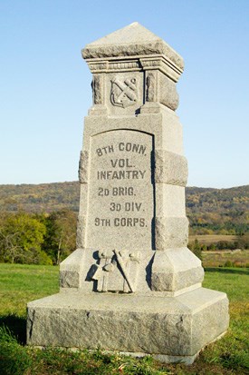 8th Connecticut Volunteer Infantry Monument