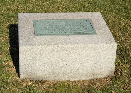 19th Indiana Infantry Monument