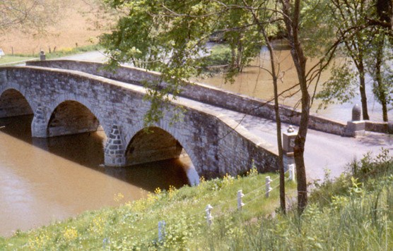 35th Massachusetts Volunteer Infantry Monument on the Burnside Bridge