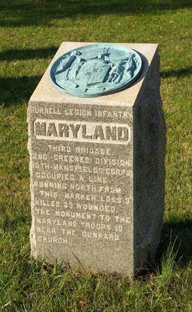 Purnell Legion Infantry, Maryland (USA) Monument Purnell Legion Infantry, Maryland (USA) Monument
