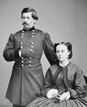 General George B. McClellan and his wife Ellen