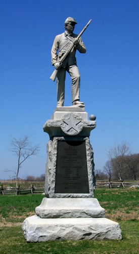 128th Pennsylvania Volunteer Infantry Monument