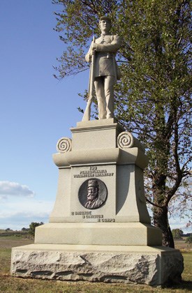130th Pennsylvania Infantry Monument
