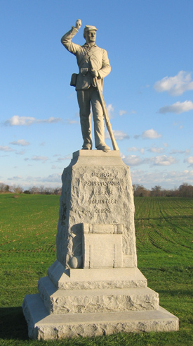 4th Pennsylvania Reserve (33nd) Volunteer Infantry Monument 4th Pennsylvania Reserve (33nd) Volunteer Infantry Monument