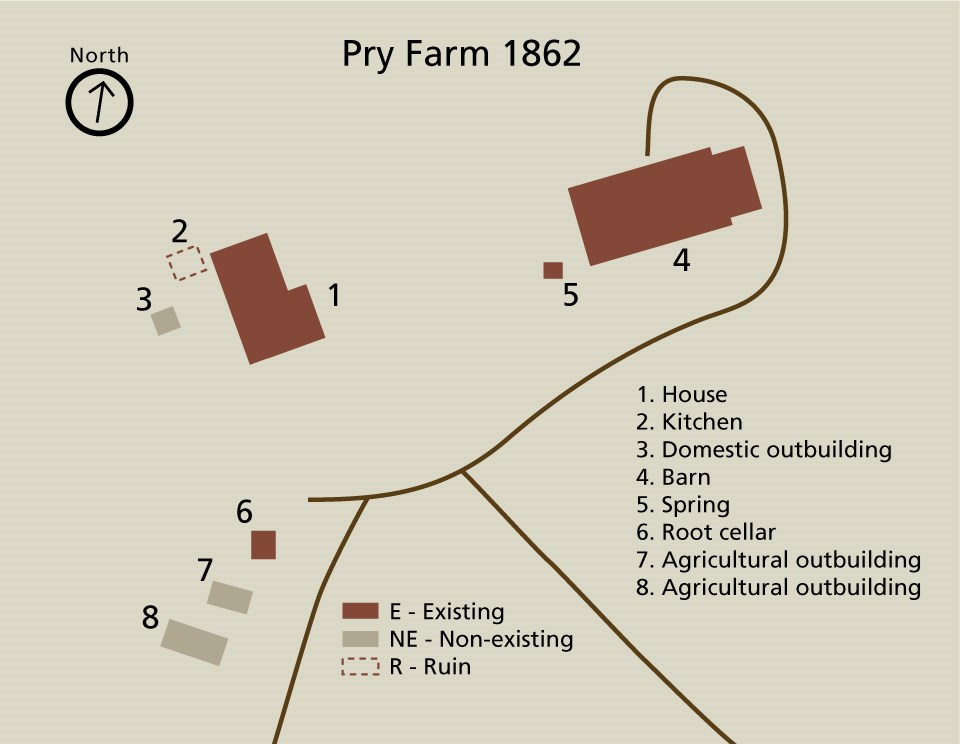map of the pry farm