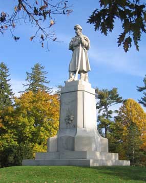The Private Soldier Monument located at Antietam National Cemetery The Private Soldier Monument located at Antietam National Cemetery
