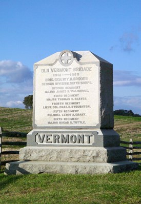 Old Vermont Brigade Monument