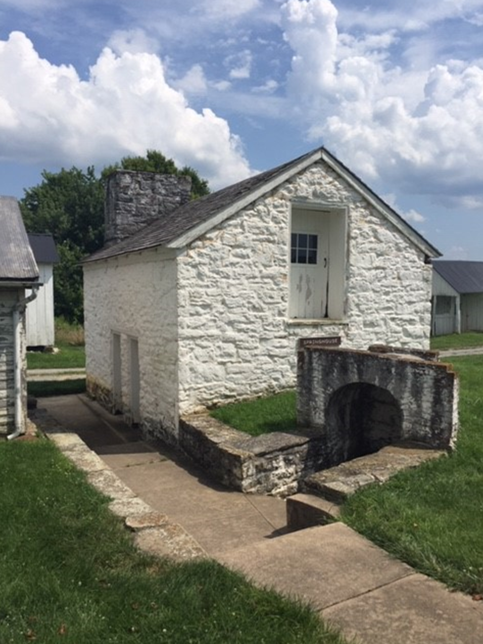 Mumma Farm slave quarters and spring house