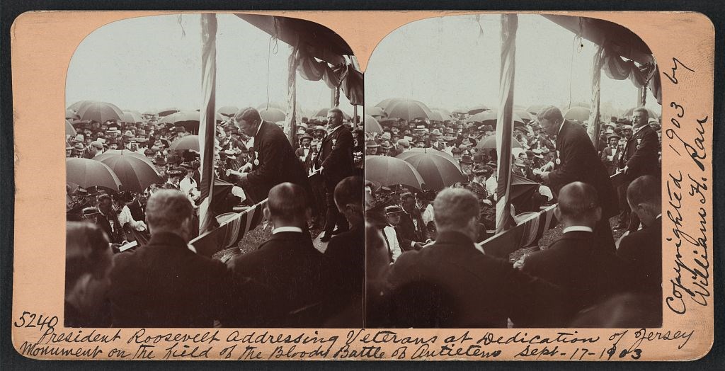 president roosevelt attends monument dedication