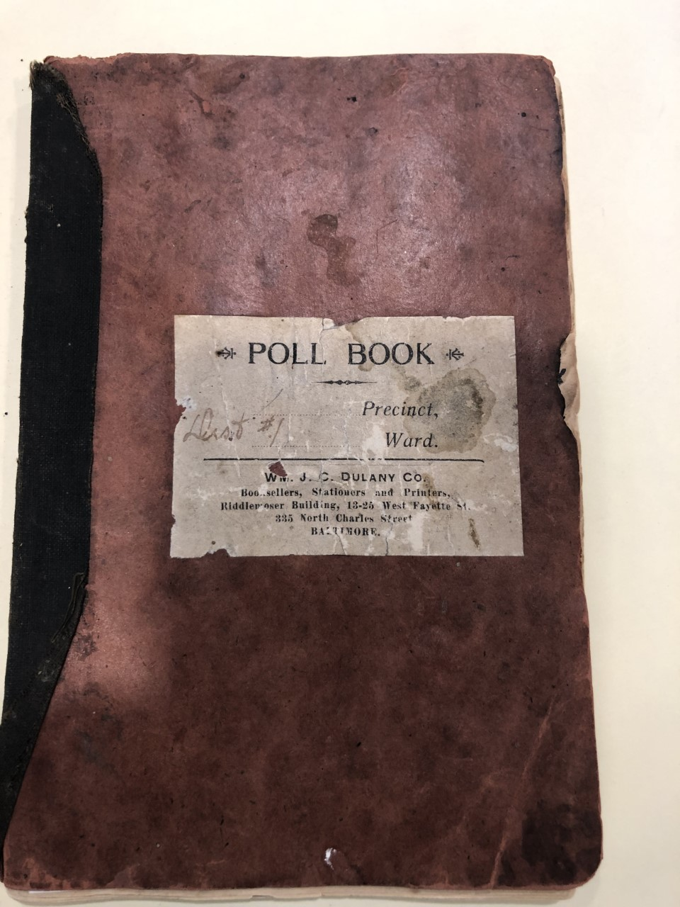 Cover of Poll Book