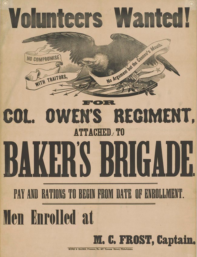 civil war recruiting poster