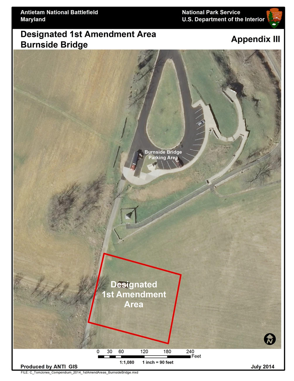BurnsideBridge map of Burnside Bridge area