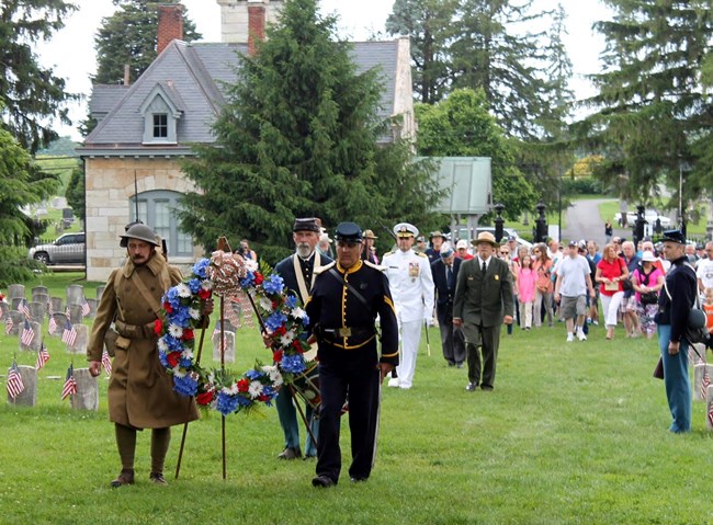 Wreath Placement wreath placement