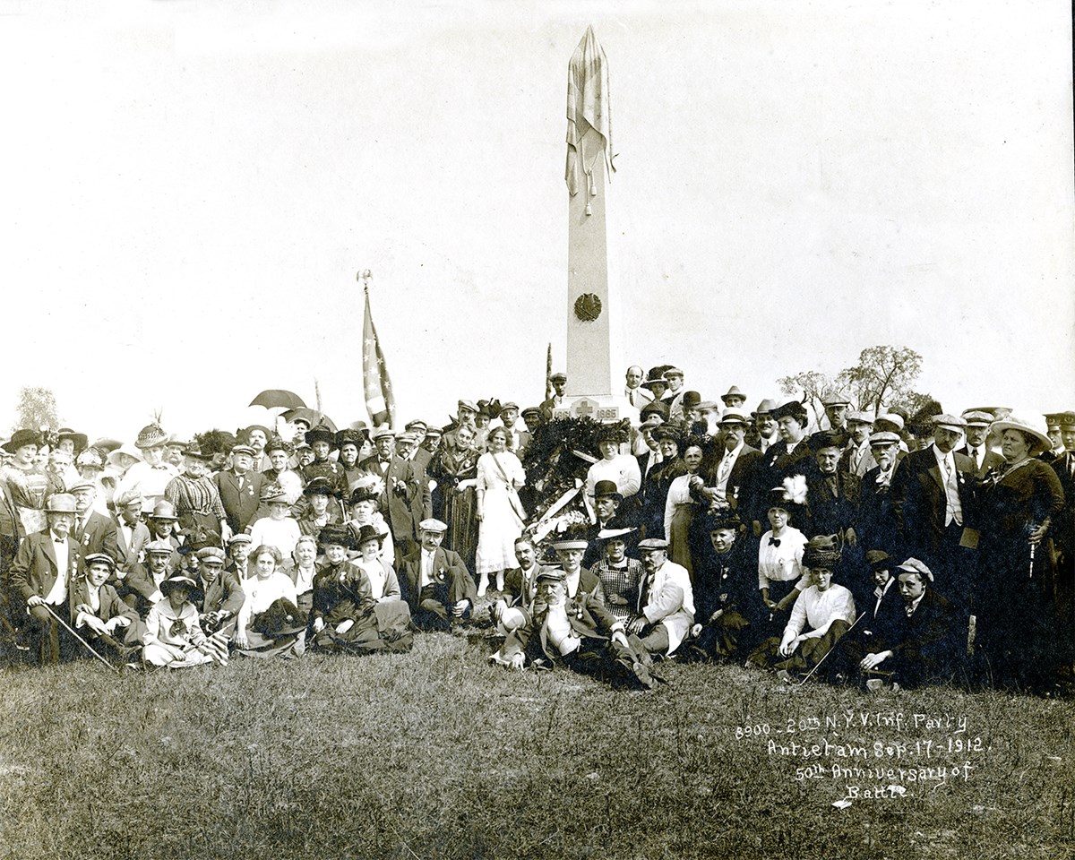 Dedication of the 20th New York Monument