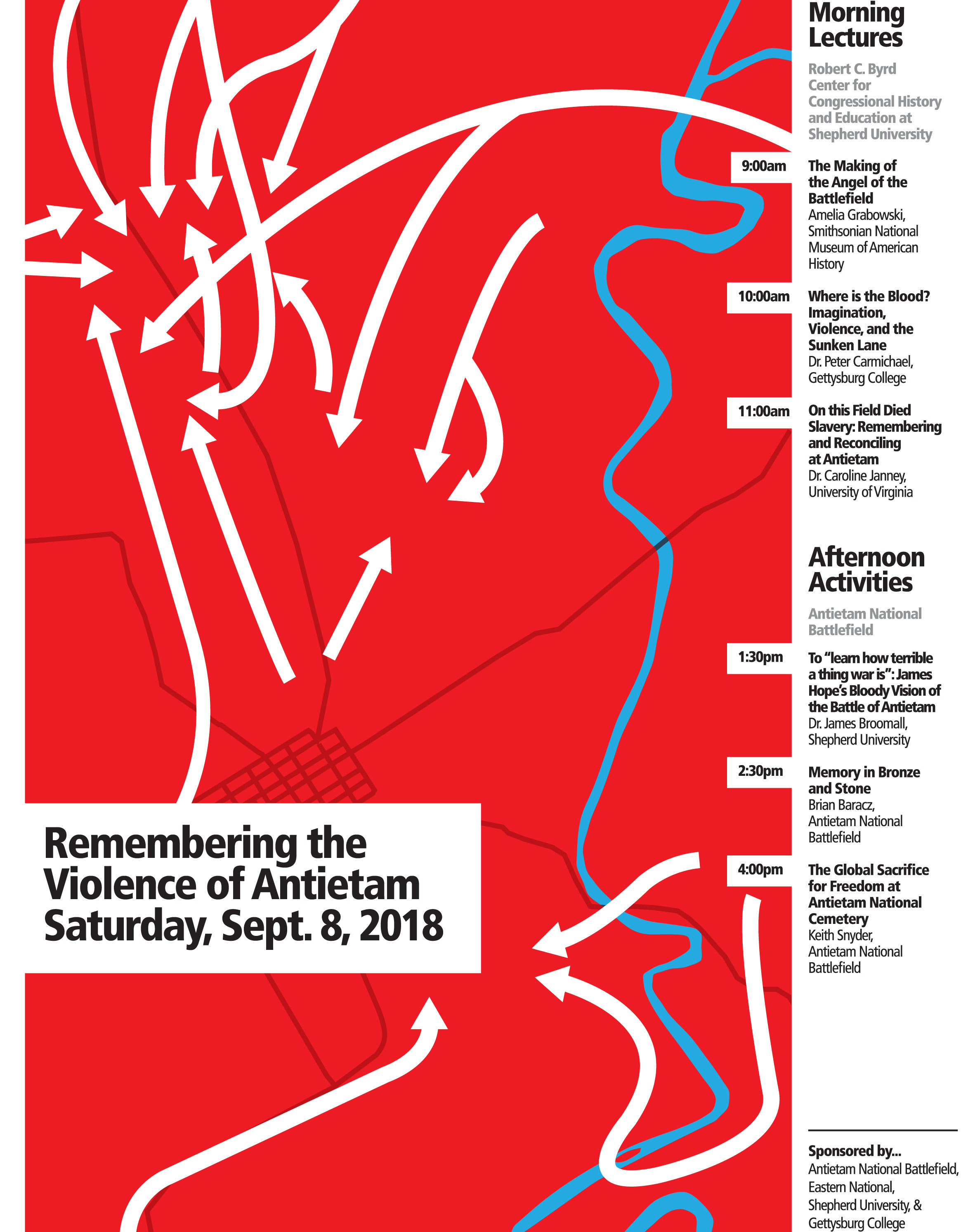 Poster for September 8, 2018 event