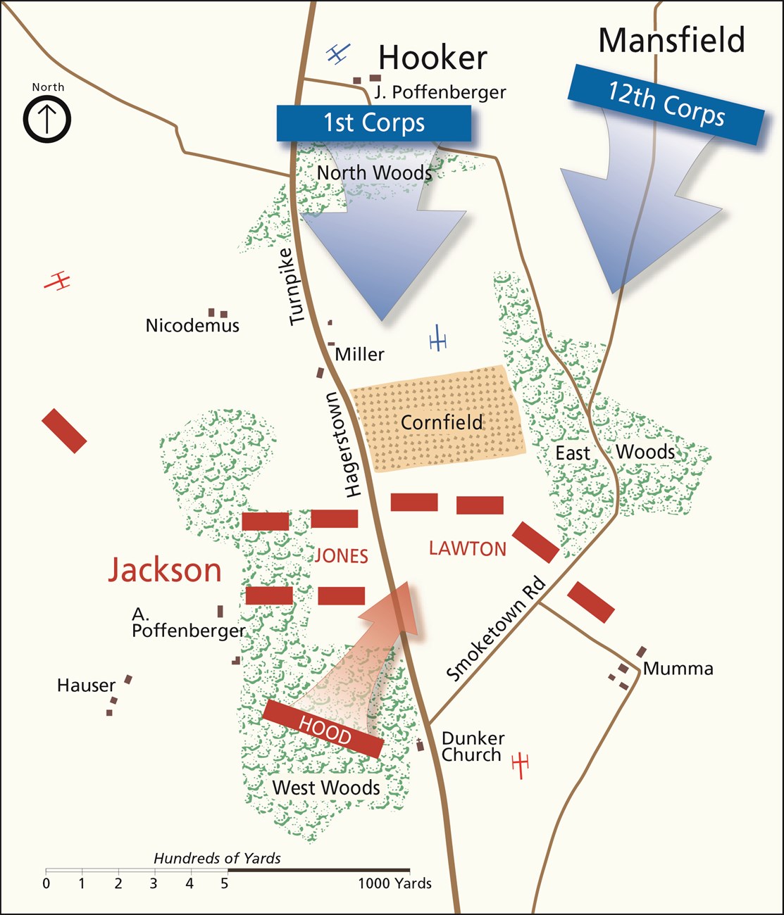 Cornfield Trail Battle Map