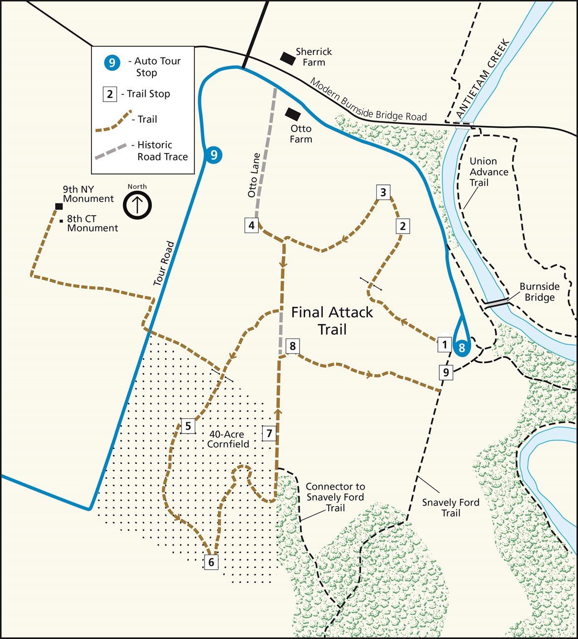 Final Attack Trail Map