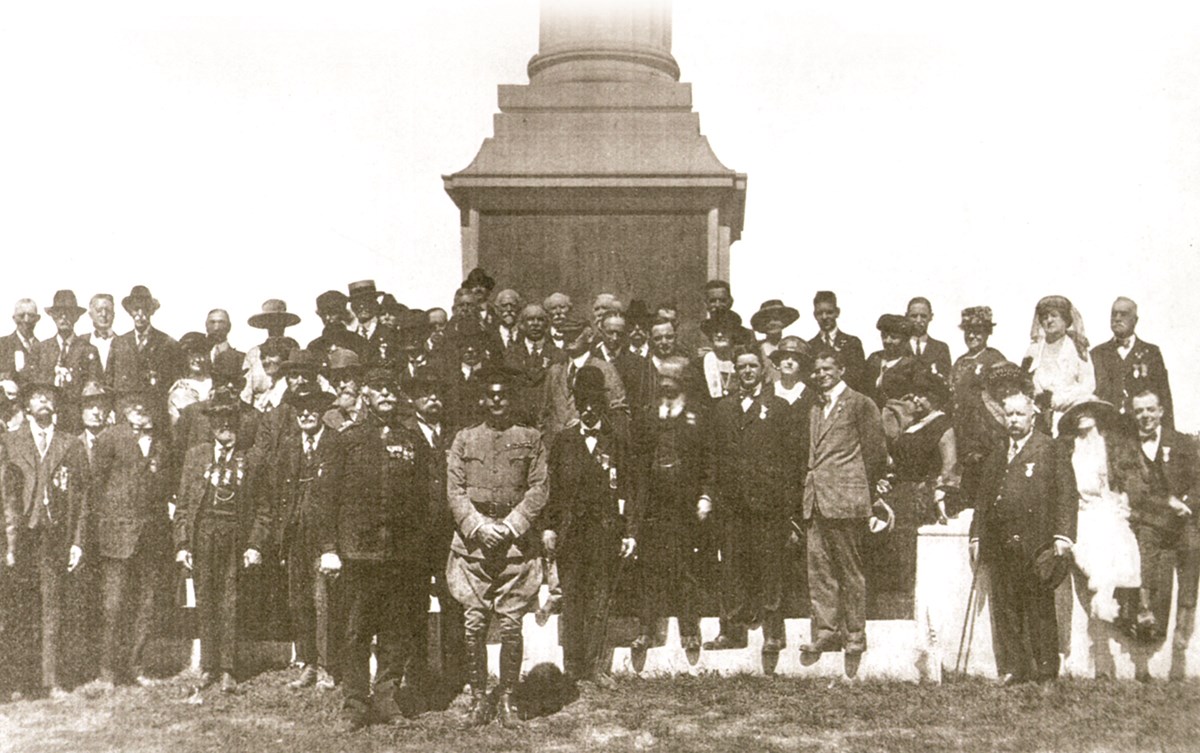 Dedication of the New York State Monument