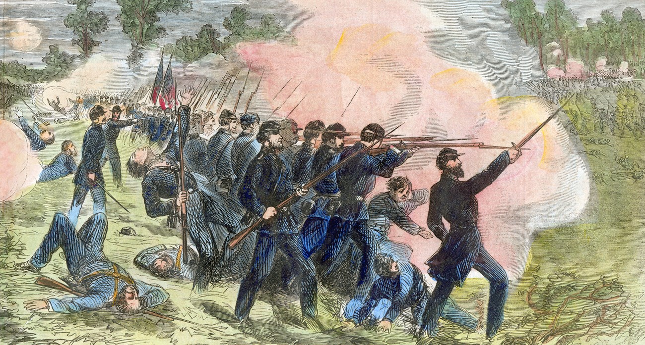 Sketch of General Burnside's Advance