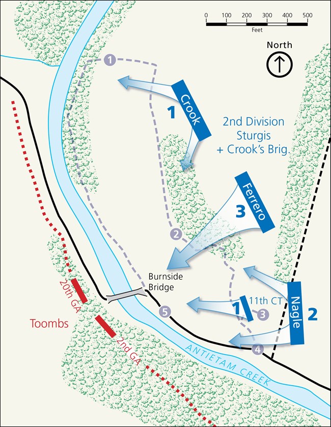 Union Advance Battle Map