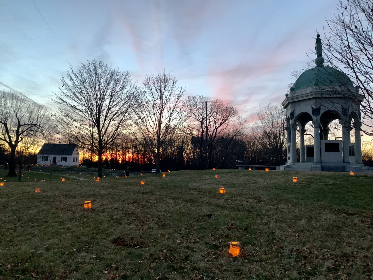 The Memorial Illumination Antietam National Battlefield (U.S