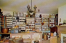 Inside of the Meeks' Store
